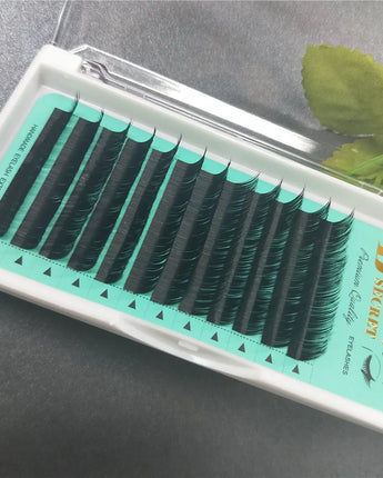 All Size C D L curl 1 trays Individual natural Mink Eyelash Extensions Artificial Fake False Eyelashes Extension free shipping